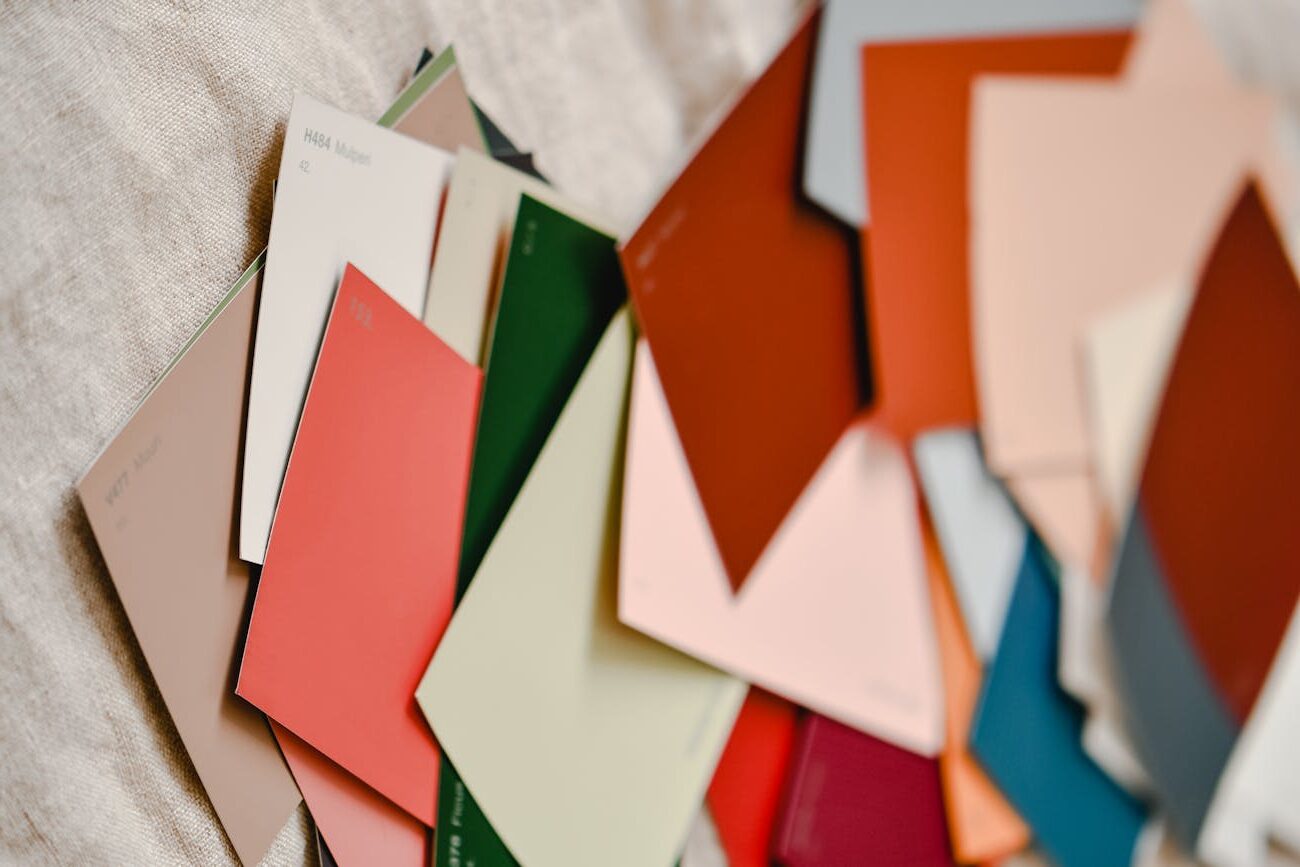 assorted paper cards in close up photography