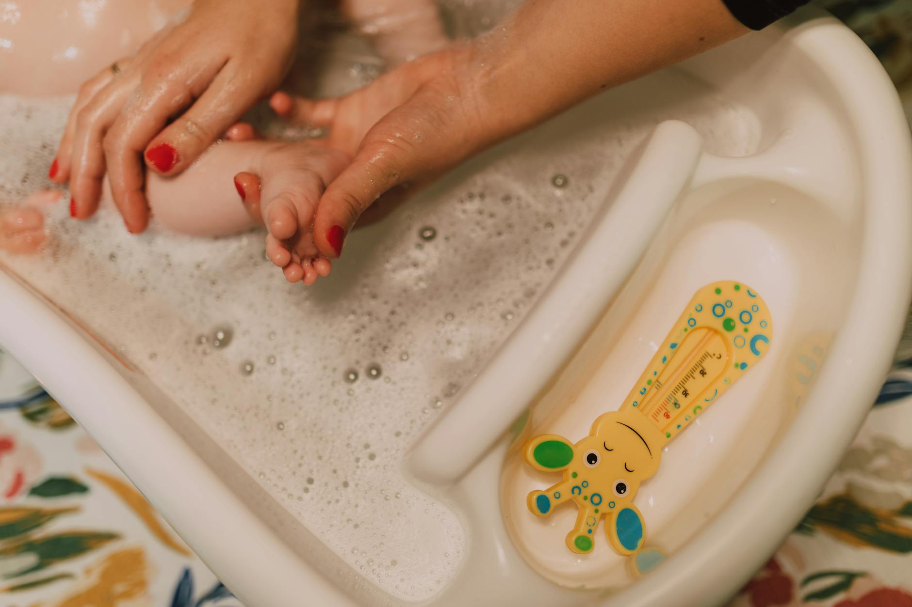 Gentle Bath Products: Babies Bath Time